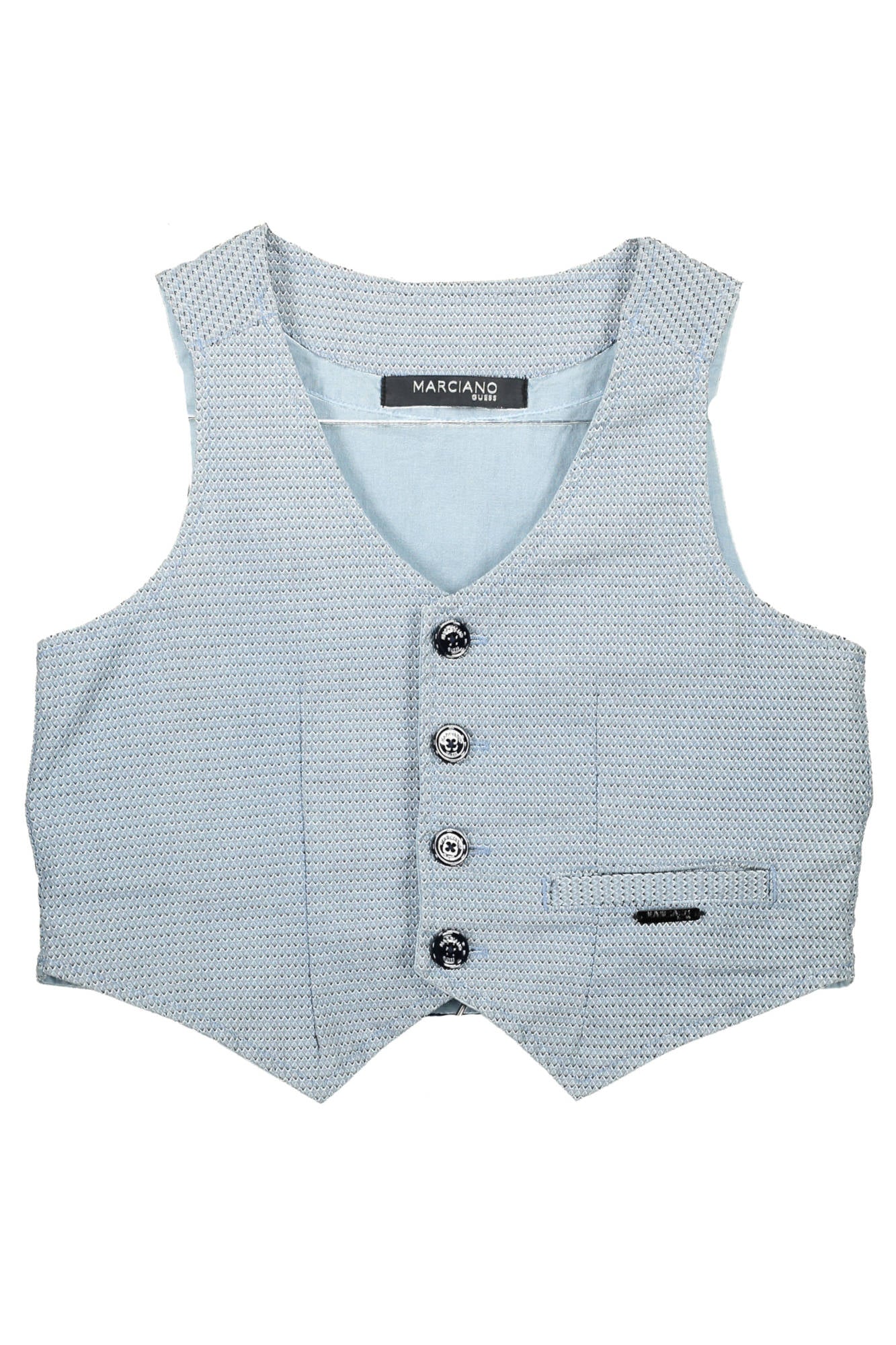 Guess Marciano Gilet Bambino Azzurro"" - mem39