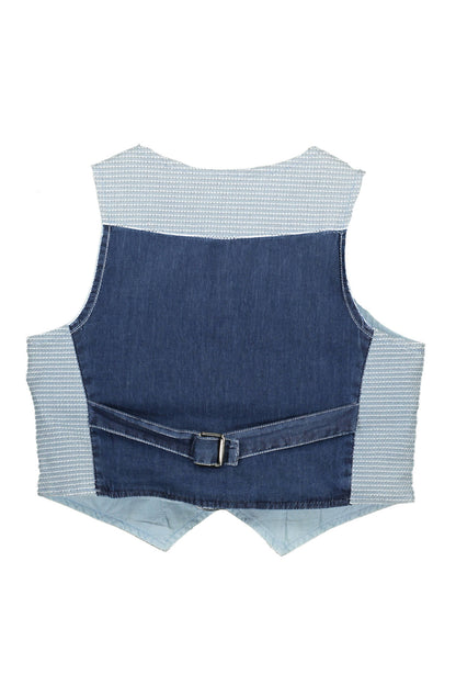 Guess Marciano Gilet Bambino Azzurro"" - mem39