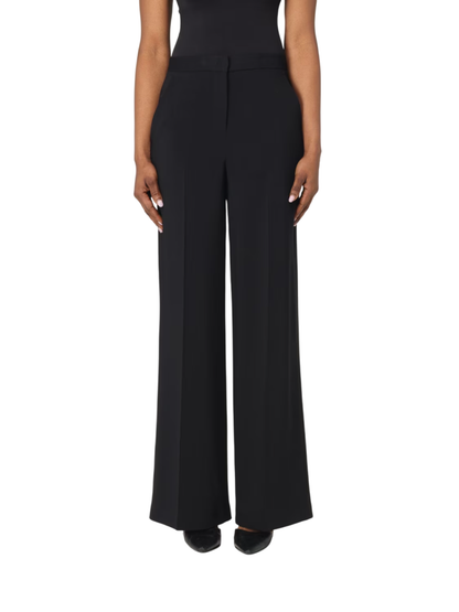 Pinko pantaloni palazzo Pergamino in cady tecnico nero