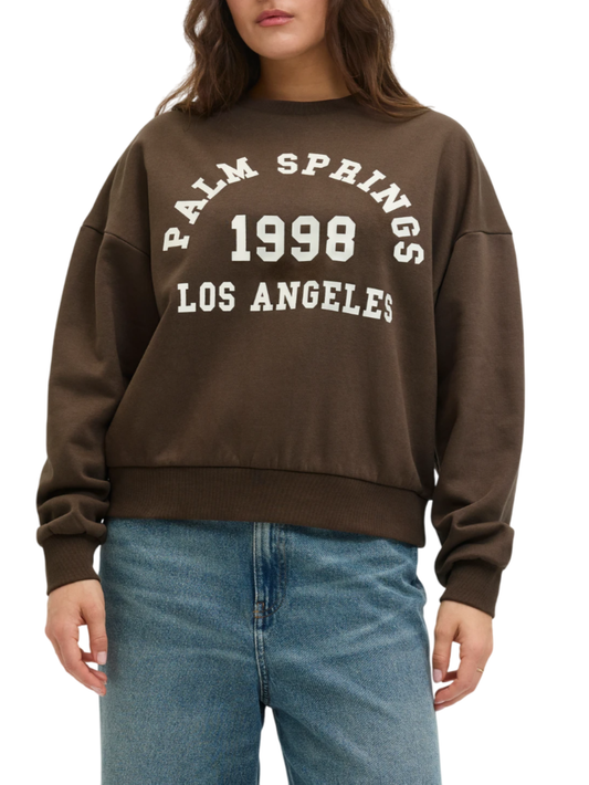 Jjxx felpa Palm Springs marrone