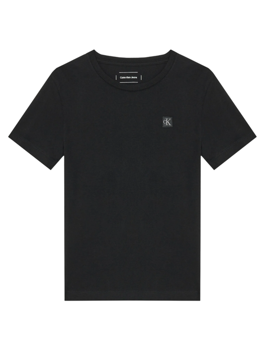 Calvin Klein Jeans T-shirt bambino manica corta nero