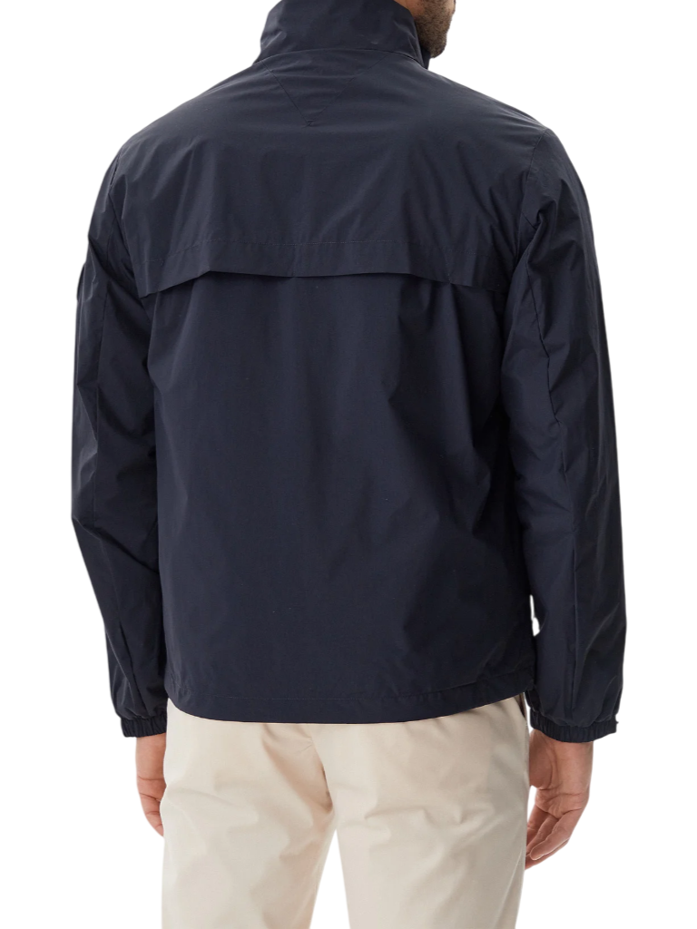 Tommy Hilfiger giubbino leggero antivento in nylon blu