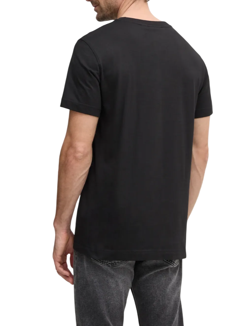 Calvin Klein Jeans T-shirt maniche corte con patch logo nero
