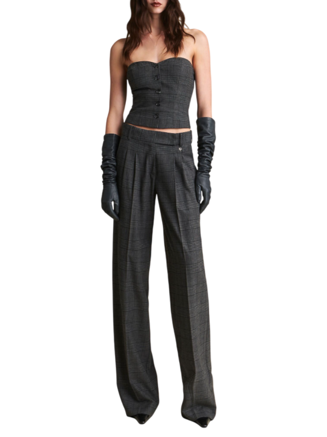 Aniye By pantaloni baggy Daliah in fantasia grigio