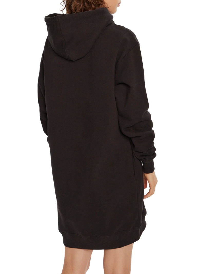 John Richmond abito in felpa con cappuccio nero