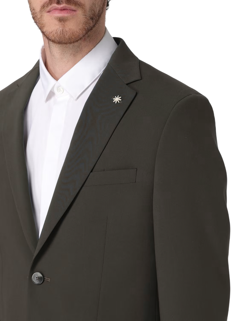 Manuel Ritz abito uomo monopetto marrone