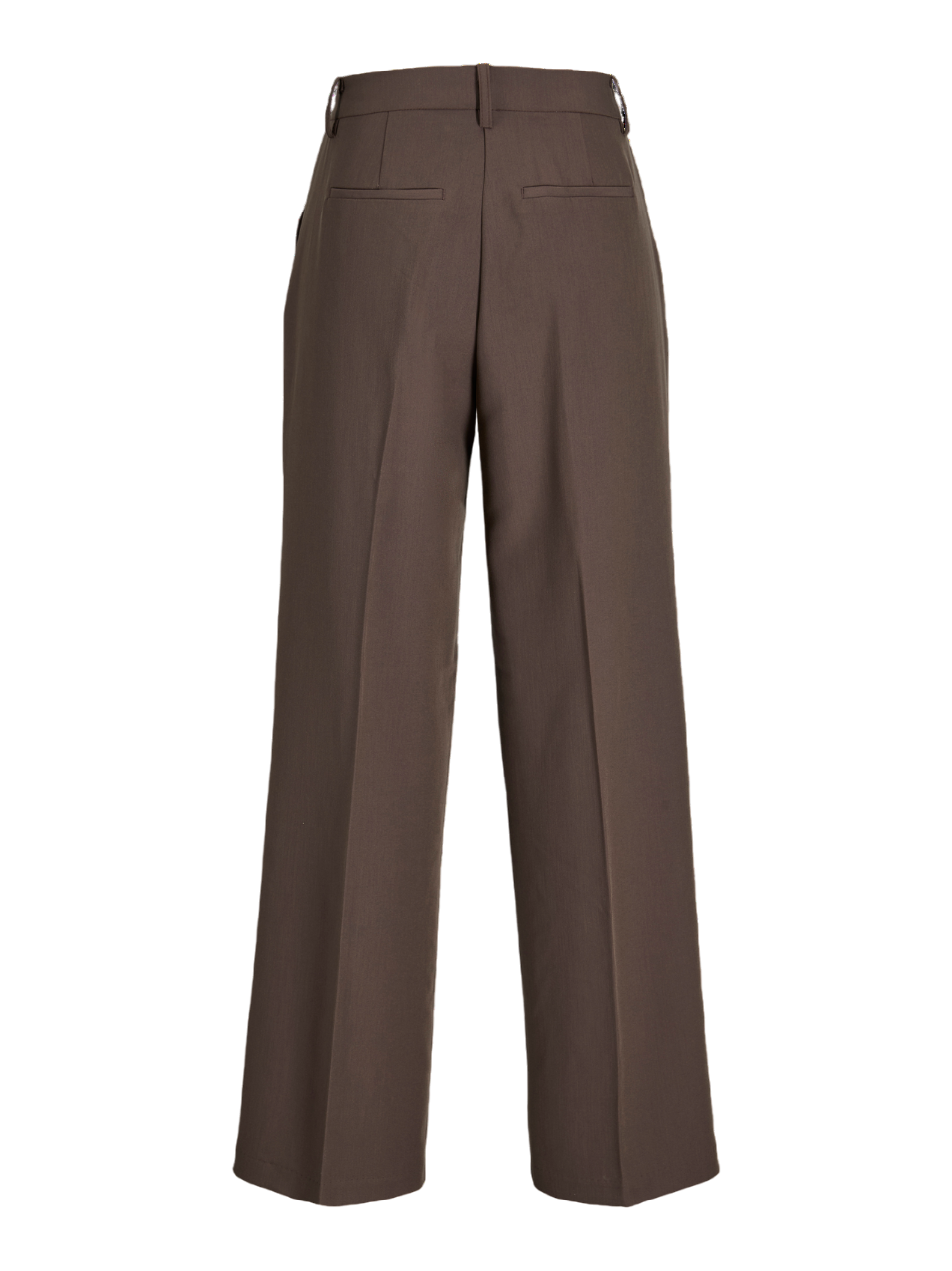 Jjxx pantaloni donna vita alta con pinces marrone