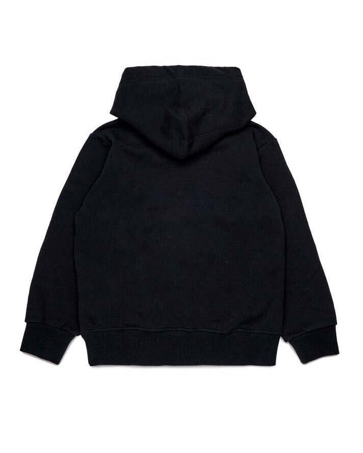 Diesel felpa con cappuccio Sbonniehood nero