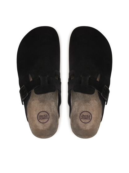 Jack&Jones ciabatte mules in suede antracite