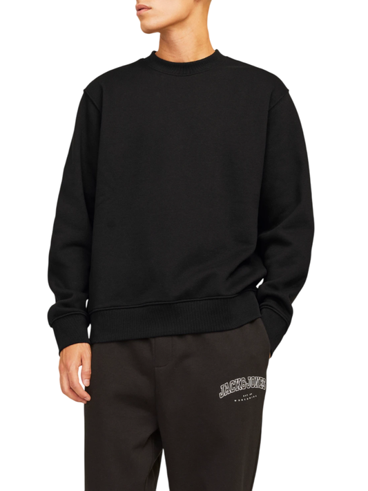 Jack&Jones felpa uomo Jjeurban nero