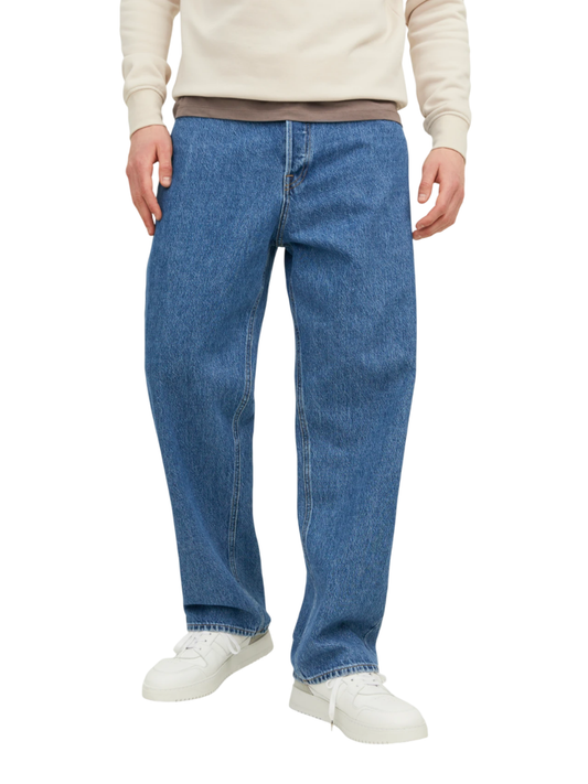 Jack&Jones jeans Alex baggy lavaggio blu