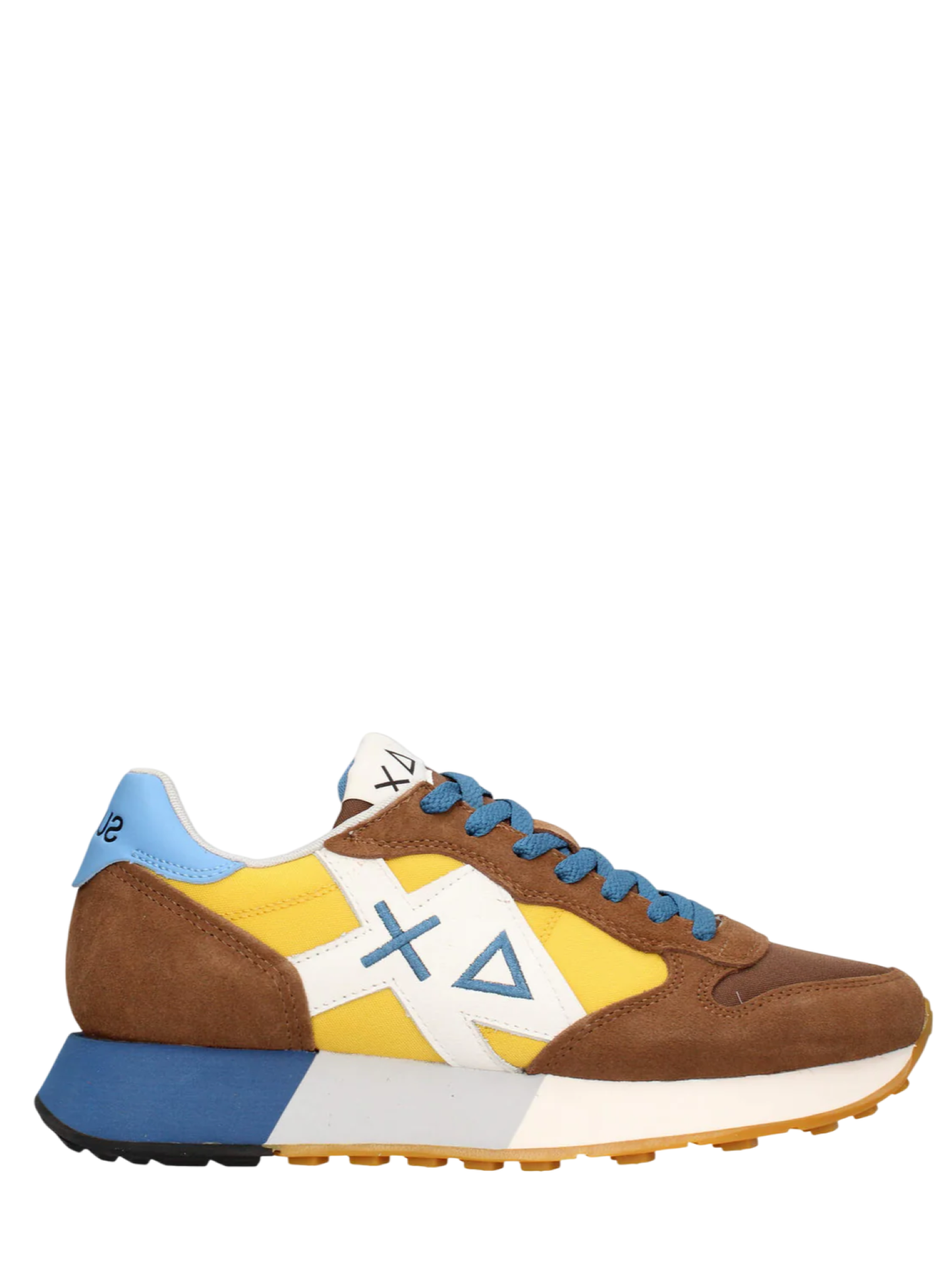Sun68 sneakers Jaki 2.0 Bicolor marrone giallo