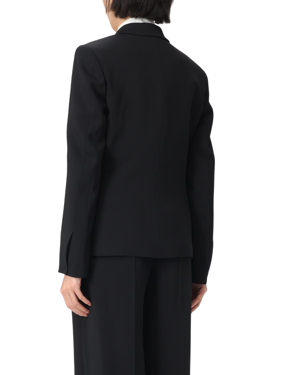 Pinko giacca blazer Gente in cady tecnico nero