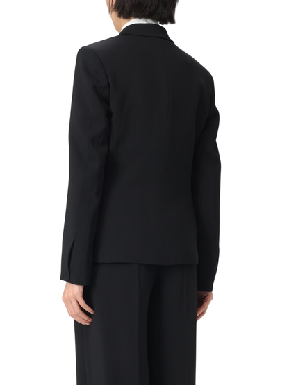 Pinko giacca blazer Gente in cady tecnico nero