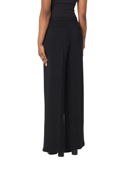 Pinko pantaloni palazzo Pergamino in cady tecnico nero