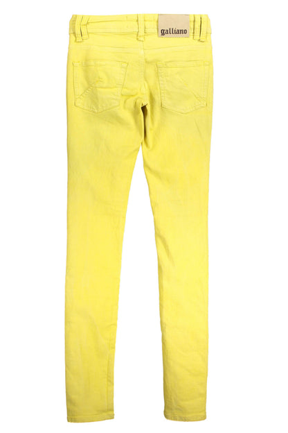 John Galliano Jeans Denim Donna Giallo"" - mem39