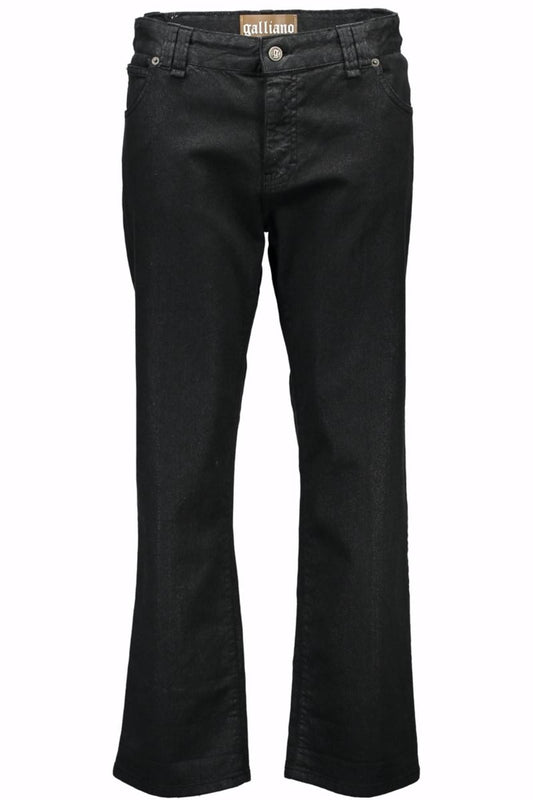 John Galliano Pantalone Pinocchietto Donna Nero"" - mem39