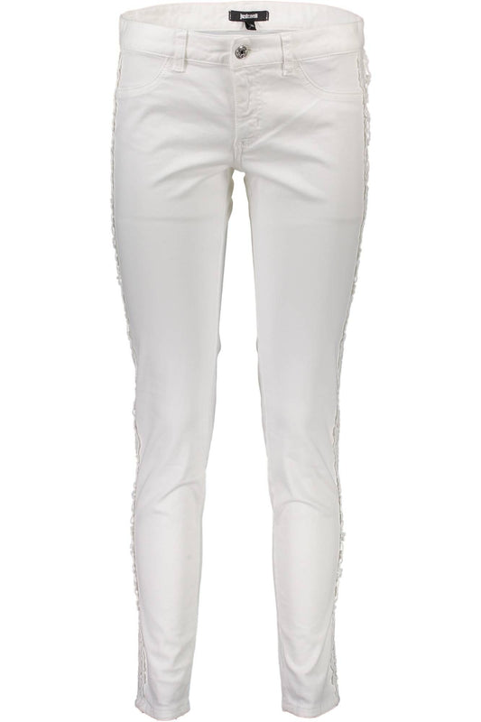 Just Cavalli Pantalone Donna Bianco"" - mem39