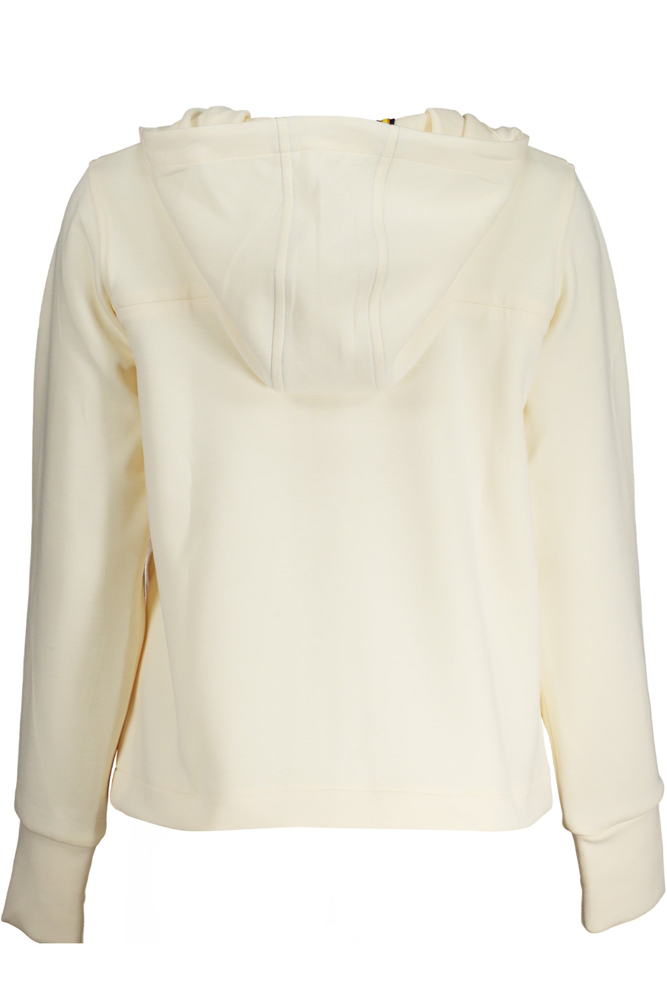 K-Way Felpa Con Zip Donna Beige"" - mem39