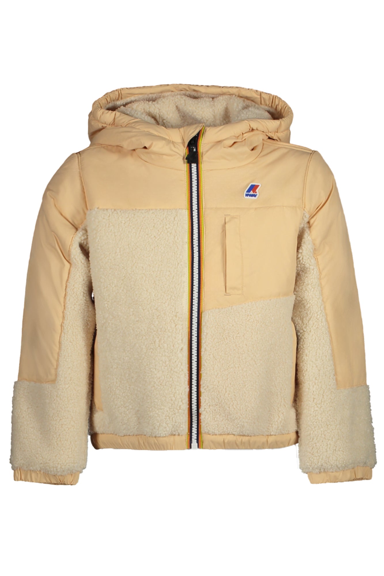 K-Way Giubbotto Bambina Beige - mem39