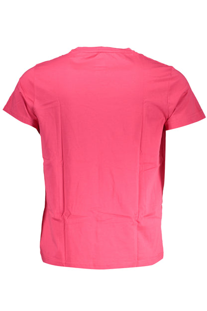 K-Way T-Shirt Maniche Corte Uomo Rosa - mem39