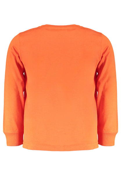 K-Way T-Shirt Maniche Lunghe Bambino Arancio - mem39