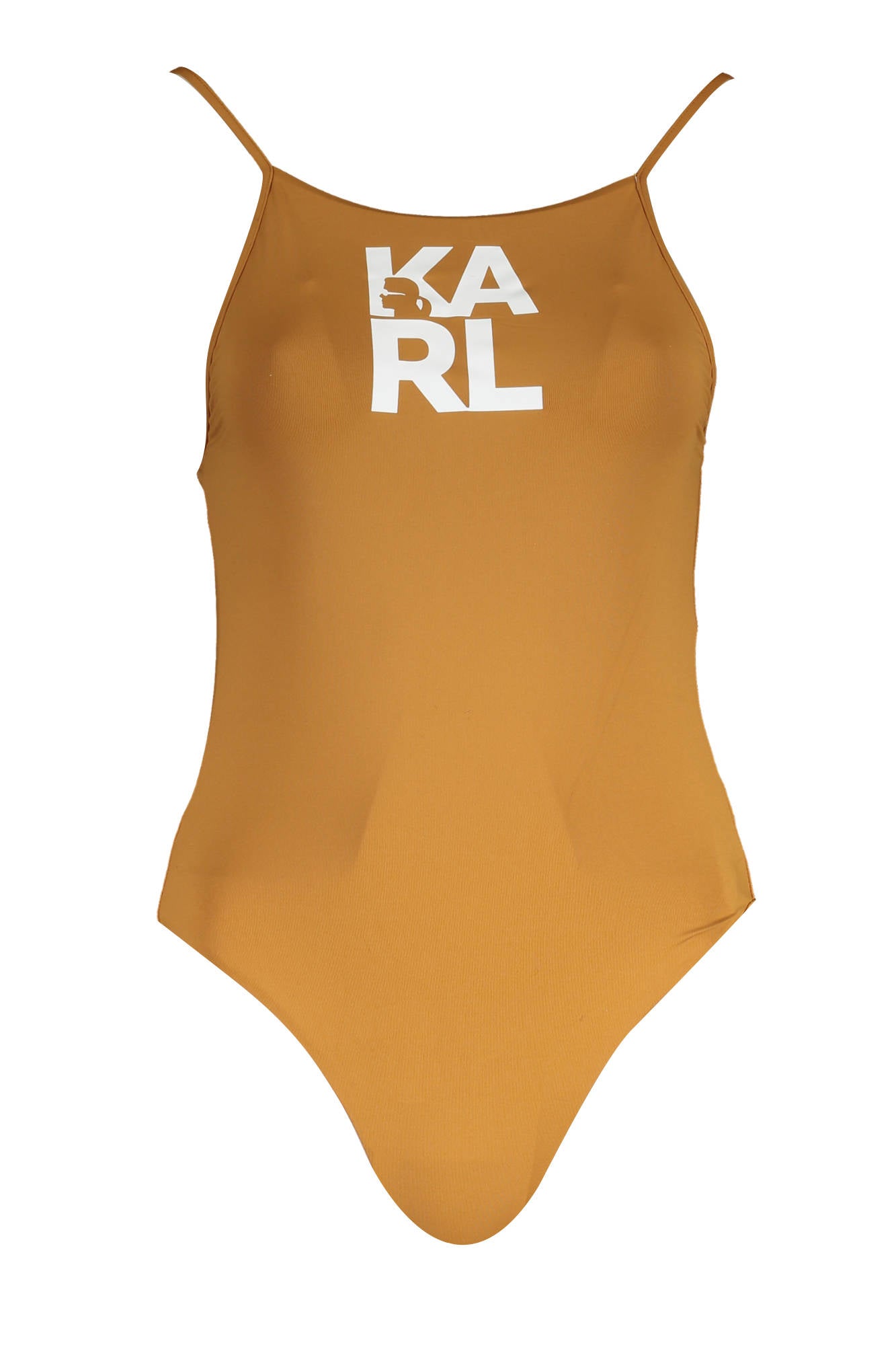 Karl Lagerfeld Beachwear Costume Intero Donna Marrone"" - mem39