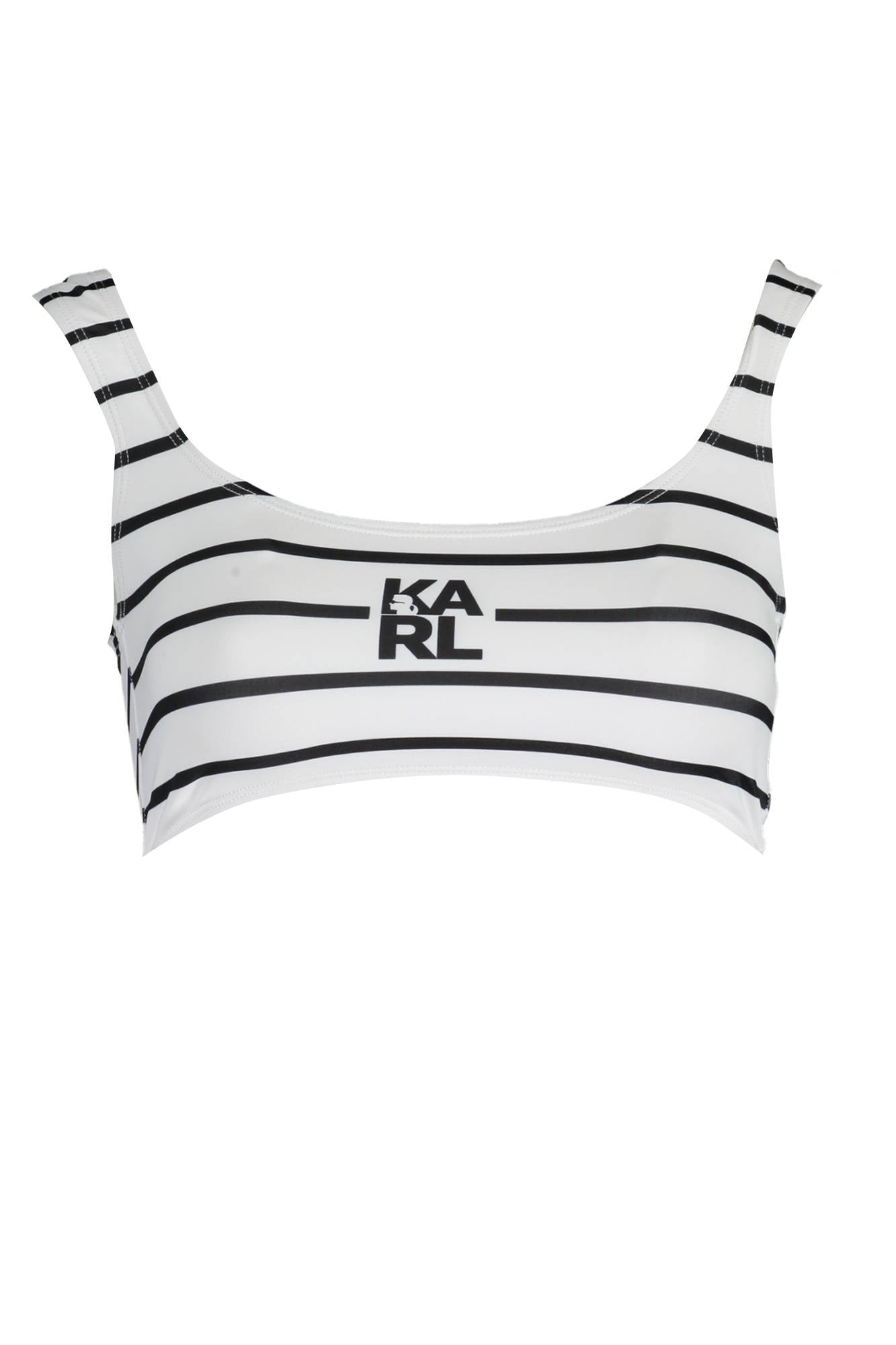 Karl Lagerfeld Beachwear Costume Parte Sopra Donna Bianco"" - mem39