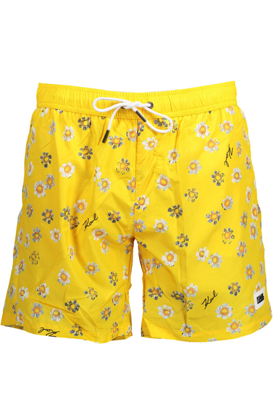 KARL LAGERFELD BEACHWEAR KL22MBM07_GIALLO_YELLOW Giallo