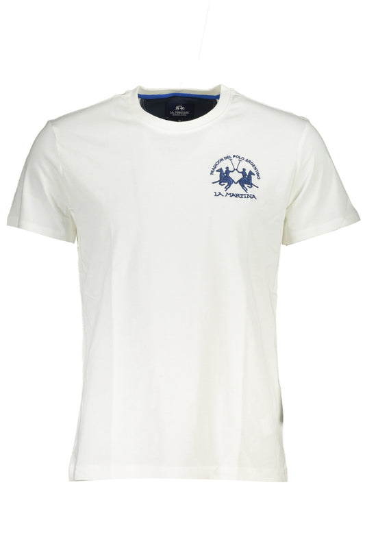 La Martina T-Shirt Maniche Corte Uomo Bianco - mem39