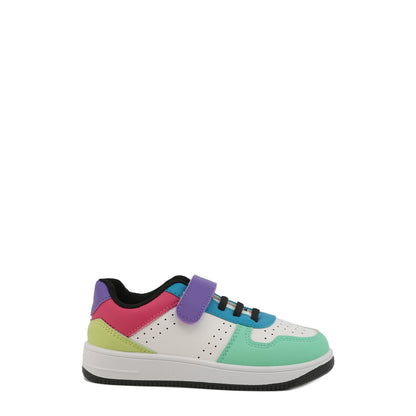 Sneakers Gialle E Viola Shone 002-002