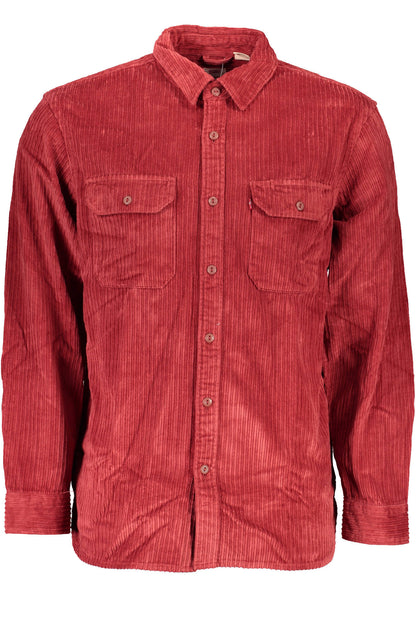 Levi'S Camicia Maniche Lunghe Uomo Rosso - mem39