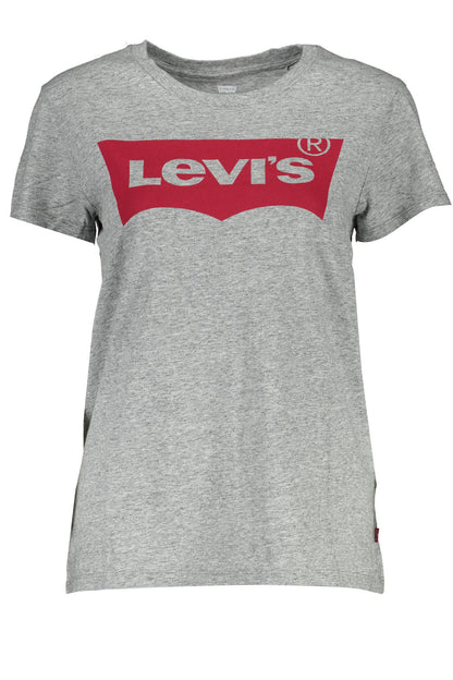 Levi'S T-Shirt Maniche Corte Donna Grigio - mem39