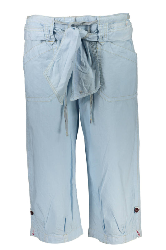 Murphy&Nye Pantalone Bermuda Donna Azzurro - mem39