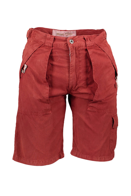 Murphy&Nye Pantalone Bermuda Uomo Rosso - mem39