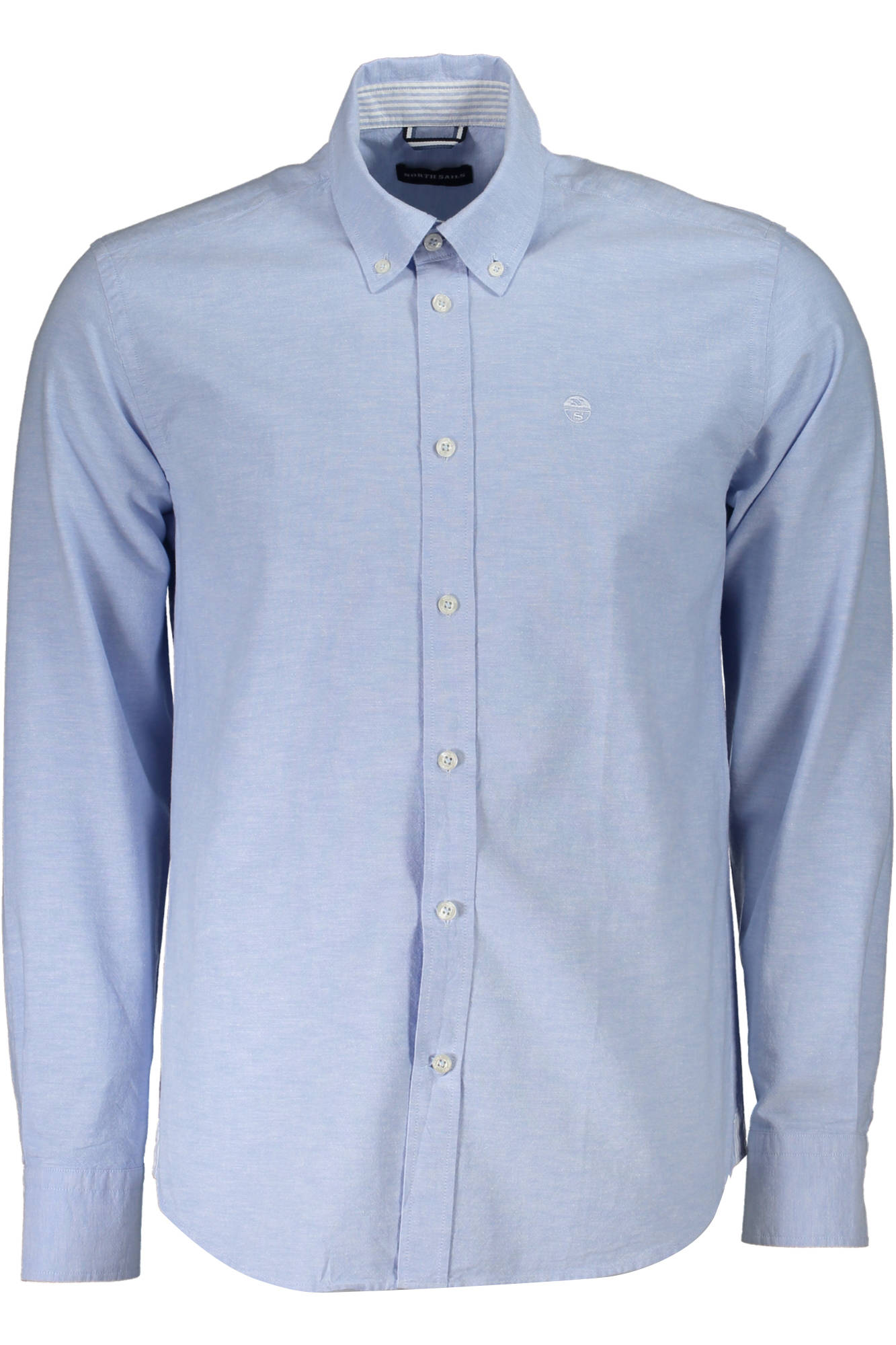 North Sails Camicia Maniche Lunghe Uomo Azzurro - mem39