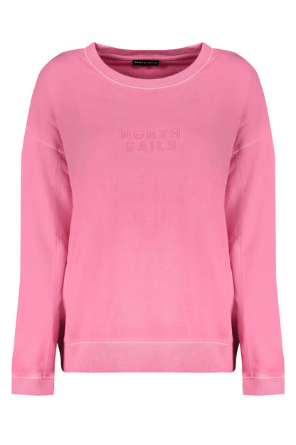 North Sails Felpa Senza Zip Donna Rosa - mem39