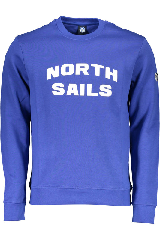 North Sails Felpa Senza Zip Uomo Blu"" - mem39