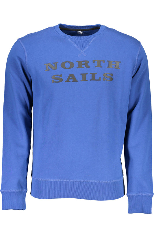 North Sails Felpa Senza Zip Uomo Blu - mem39