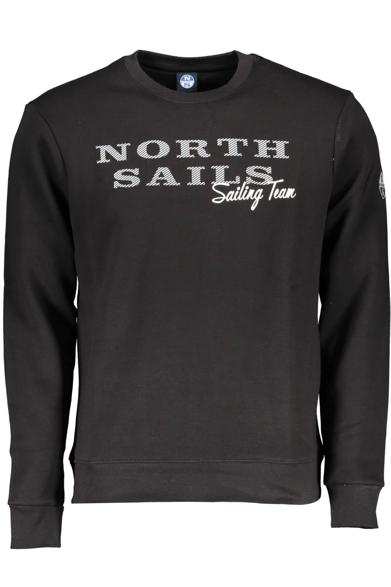 North Sails Felpa Senza Zip Uomo Nero"" - mem39