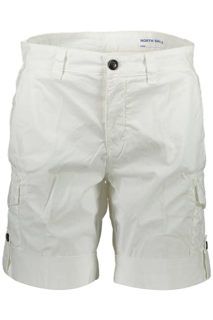 North Sails Pantalone Bermuda Donna Bianco"" - mem39