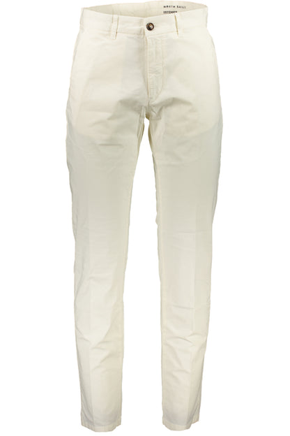 North Sails Pantalone Uomo Bianco"" - mem39