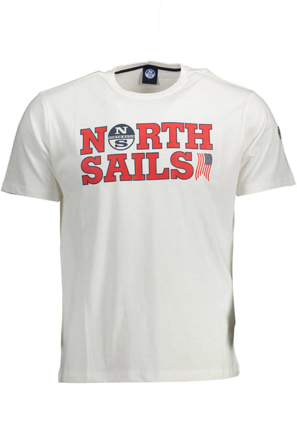 North Sails T-Shirt Maniche Corte Uomo Bianco - mem39