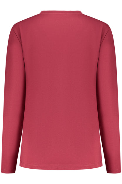NORTH SAILS T-SHIRT MANICHE LUNGHE DONNA ROSSO