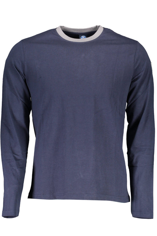 North Sails T-Shirt Maniche Lunghe Uomo Blu