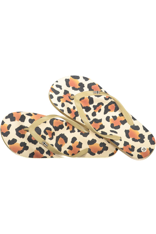 NORWAY 1963 CALZATURA CIABATTA DONNA ORO
