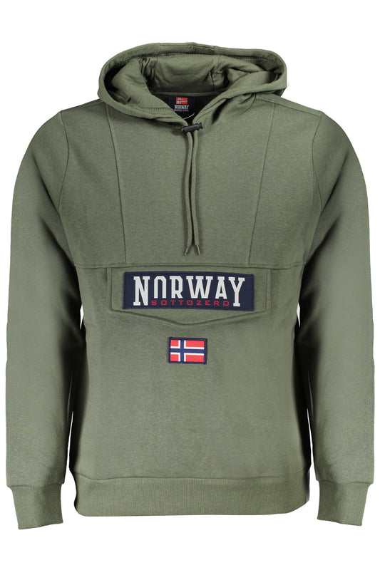 Norway 1963 Felpa Senza Zip Uomo Verde"" - mem39