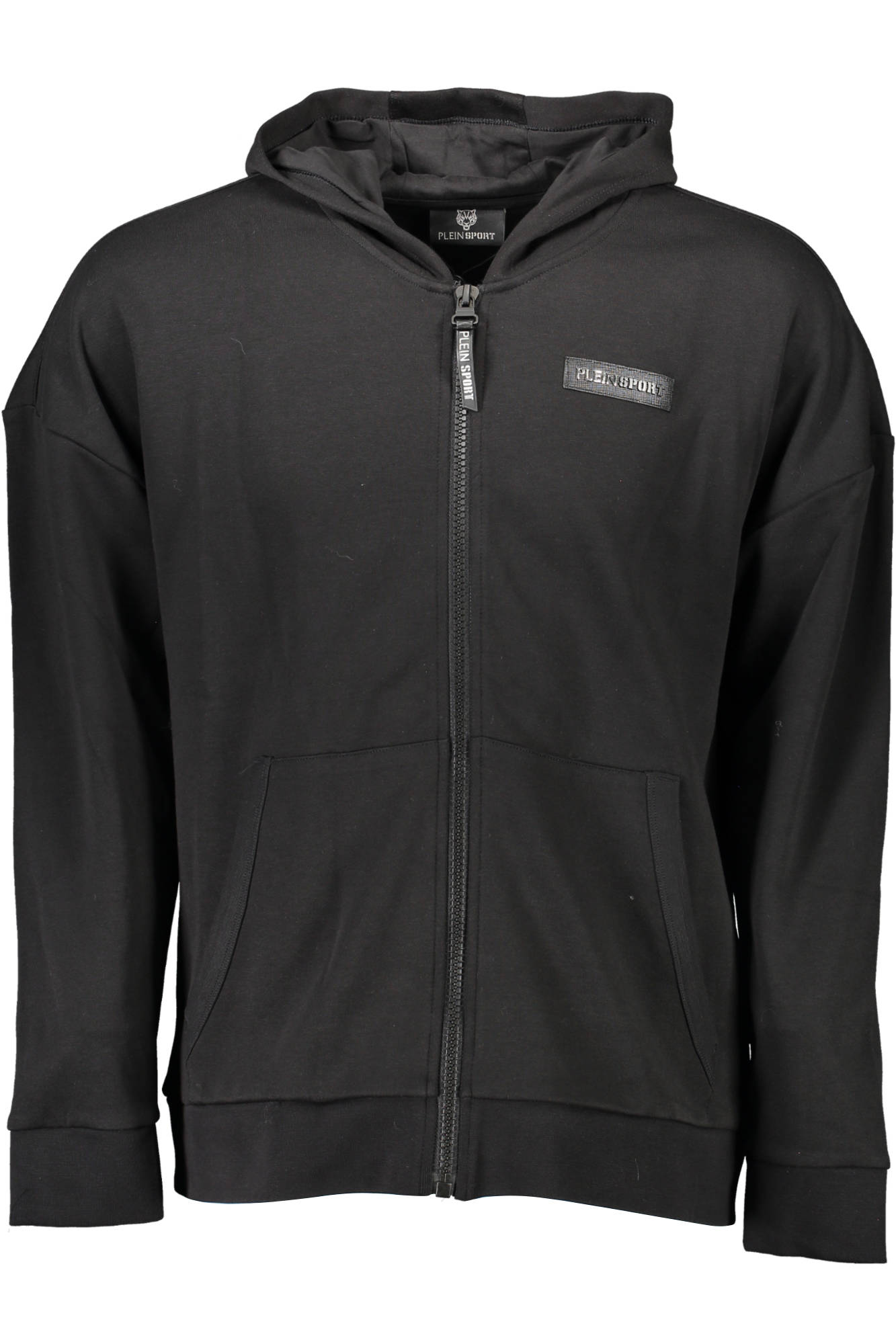 Plein Sport Felpa Con Zip Uomo Nero"" - mem39