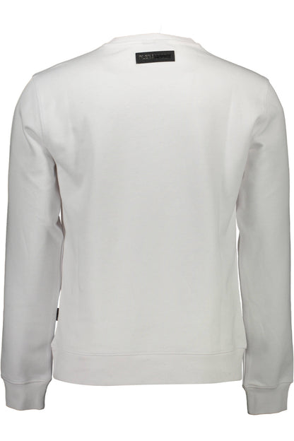 Plein Sport Felpa Senza Zip Uomo Bianco"" - mem39