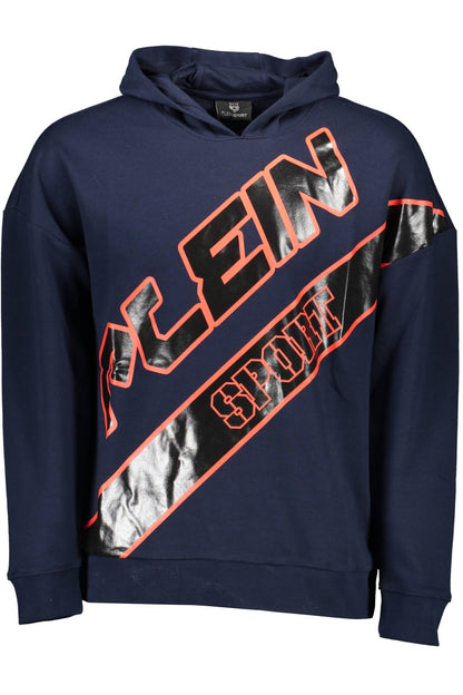 Plein Sport Felpa Senza Zip Uomo Blu"" - mem39